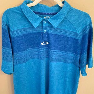 Oakley Men's Large Blue Polo shirt